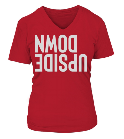 upside Women's V-Neck T-shirt