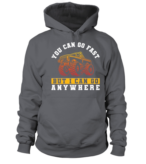 Retro Vintage You Can Go Fast But Men's Hoodie