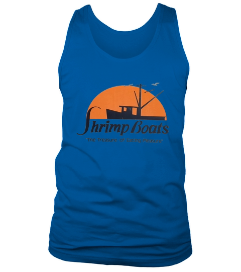 Shrimp Boats Seafood Vintage Durham North Carolina Tank Top Unisex