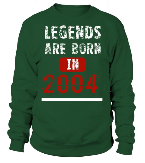 Legends Are Born In 2004 Women's Sweatshirt
