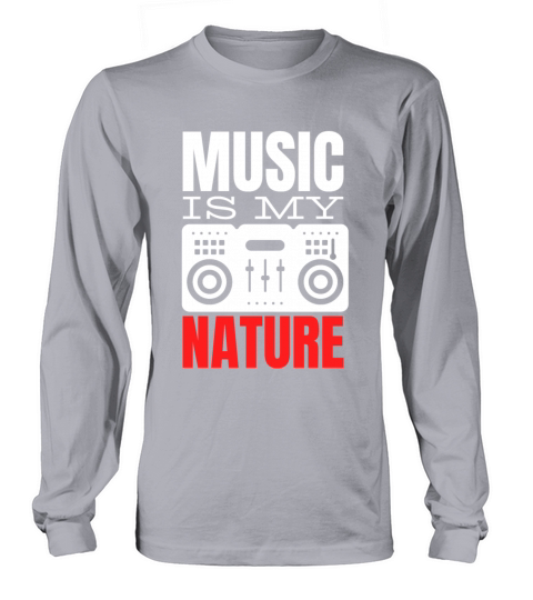 Music is my Nature Women's Long Sleeve
