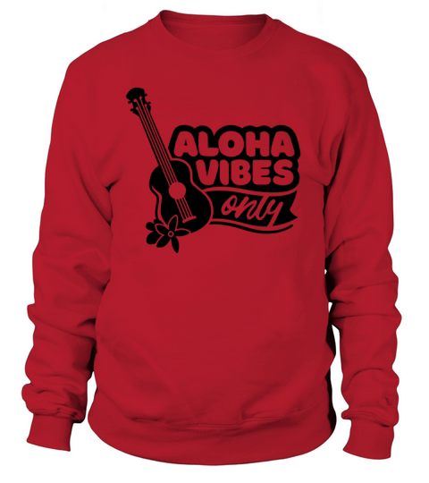 Aloha Vibes Hawaii Island Palm Trees Summer Surfer Women's Sweatshirt