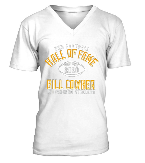 Pro Football Hall of Fame bill cowher Men's V-Neck T-shirt