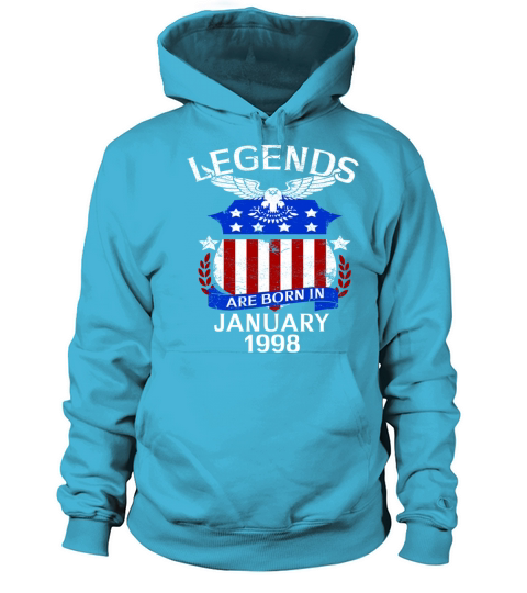 Legends Are Born In January 1998 Women's Hoodie