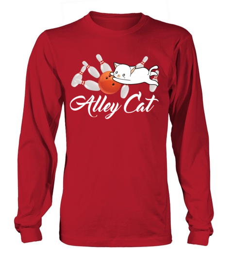 Bowling - Alley Cat Men's Long Sleeve