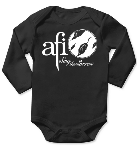 AFI sing the sorrow Long Sleeve Baby One-Piece