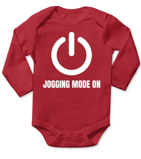 Jogging Mode Jogger Runner Run Marathon Long Sleeve Baby One-Piece