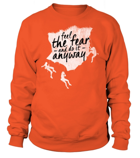 Distressed Rock Climbing shirt retro vintage shirt Men's Sweatshirt