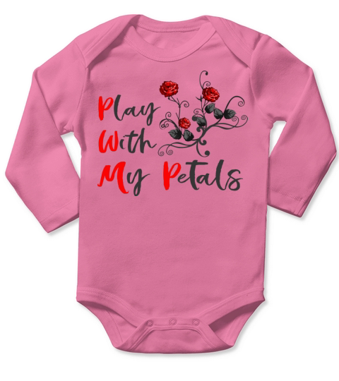 Valentines Gift For Gardner Or Flower Lover Long Sleeve Baby One-Piece