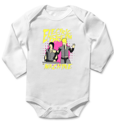 It Is Always Sunny In Philadelphia Electric Dream Long Sleeve Baby One-Piece