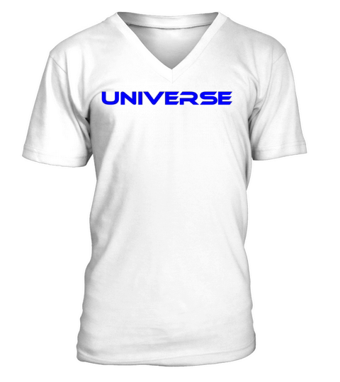 universe V-Neck T-shirt