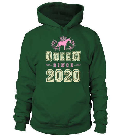 2020 Queen unicorn Women's Hoodie