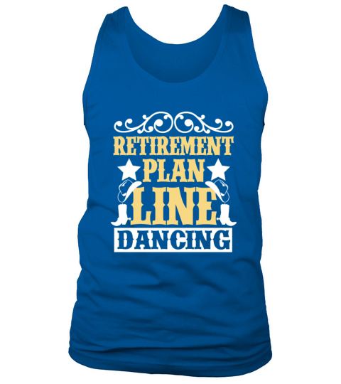 Line Dancing Dance Men's Tank Top