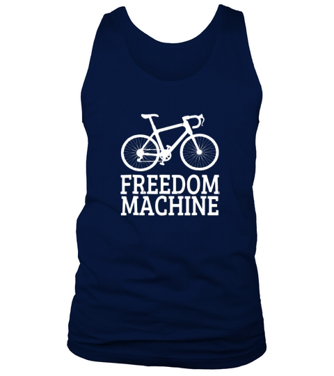 Freedom Machine Bicycle Cycling Cute Tank Top Unisex
