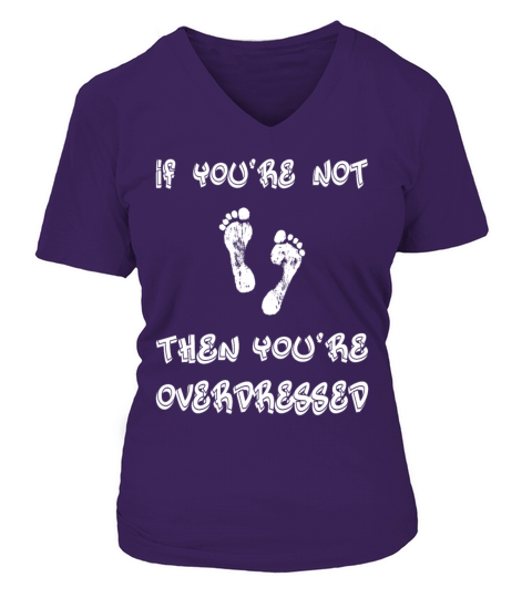 Barefoot - Preferably barefoot on the island Women's V-Neck T-shirt