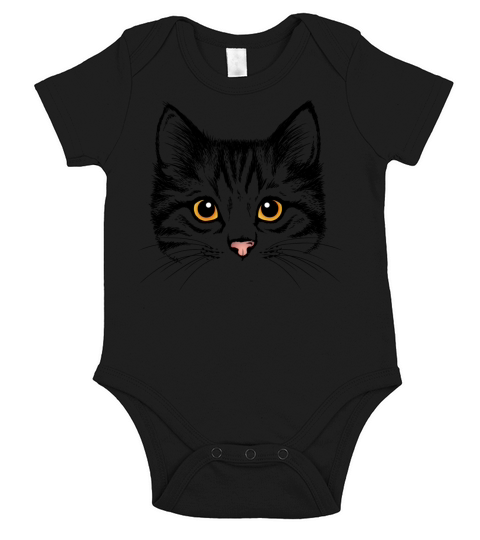 sketches of animals cat Short Sleeve Baby One-Piece