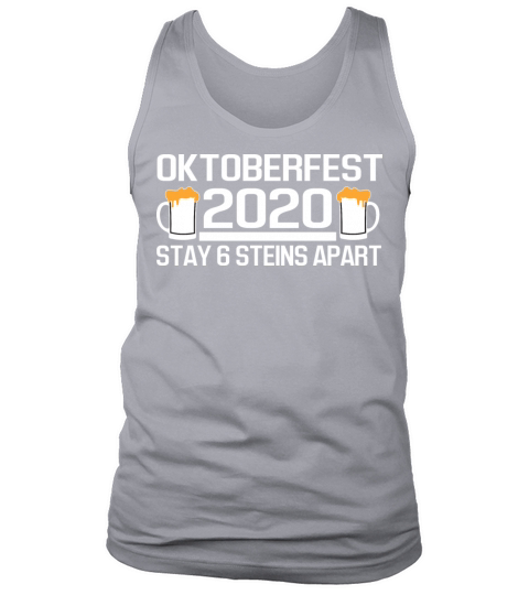 Oktoberfest 2020 6 Stein Apart Beer apart funny Men's Tank Top