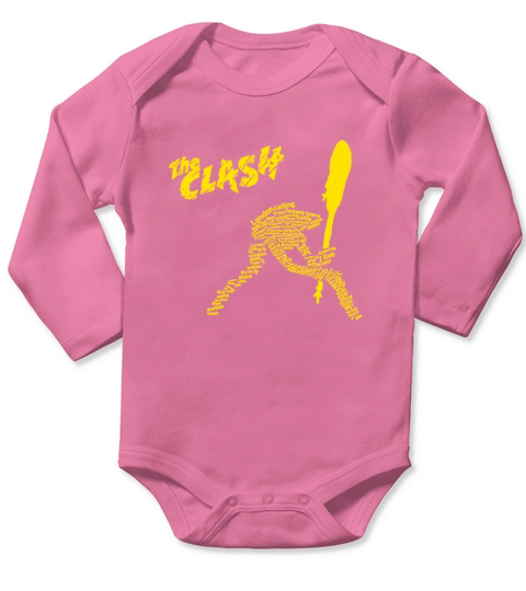 london calling the clash Ngeprunk Long Sleeve Baby One-Piece