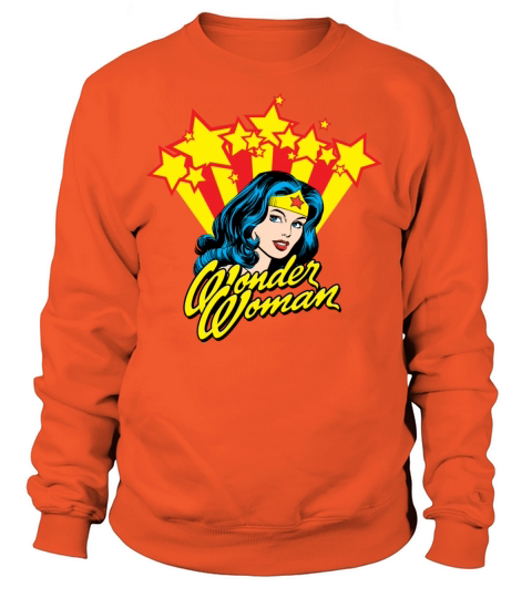 Wonder Woman Stars Women's Sweatshirt