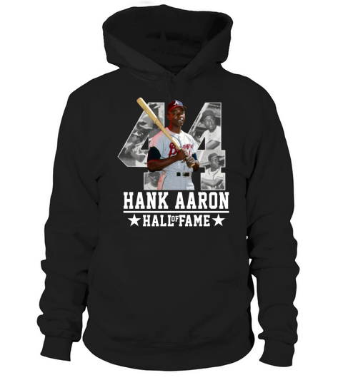 Hank Aaron Hall Of Fame Hoodie Unisex