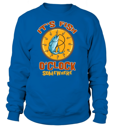 Fishing Its Fish O Clock Fish Fisherman Trout Gift Women's Sweatshirt