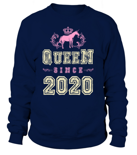2020 Queen unicorn Women's Sweatshirt