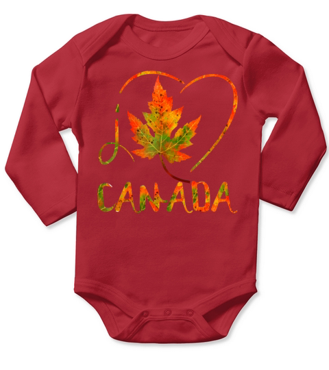 jaime CANADA Long Sleeve Baby One-Piece