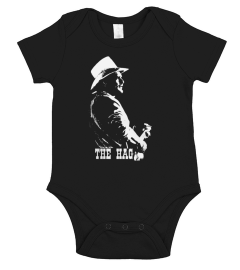 Merle Haggard The HAG Short Sleeve Baby One-Piece