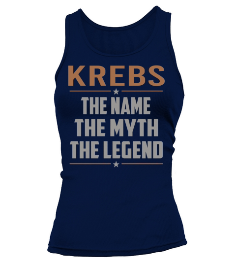 KREBS The Name The Myth The Legend Name Shirts Tank top Woman