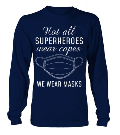 We Wear Masks Women's Long Sleeve
