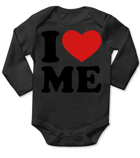 I Love Me Long Sleeve Baby One-Piece