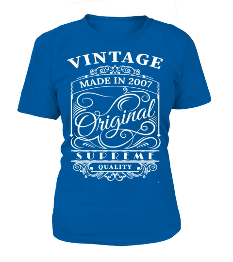 Vintage Made in 2007 Original Women's T-Shirt