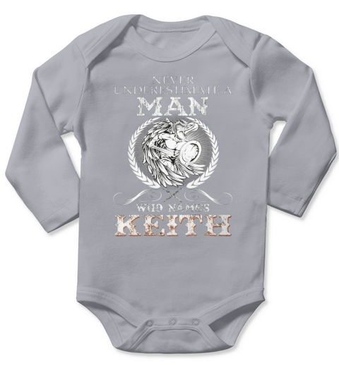 KEITH NAME, KEITH BIRTHDAY, KEITH HOODIE, KEITH TSHIRT FOR YOU Long Sleeve Baby One-Piece