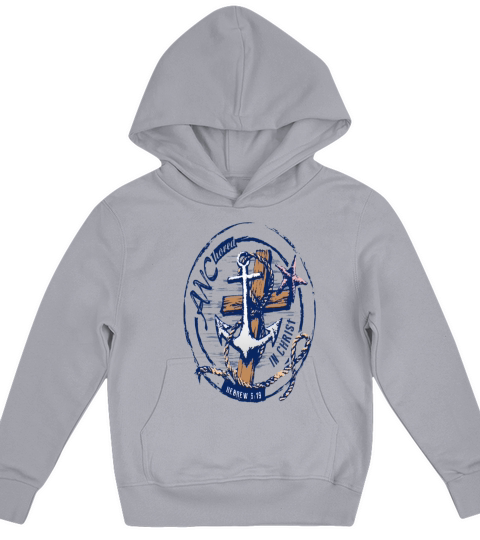 ANChored in Christ Logo HR II - Mens Muscle T-Shirt Kids Hoodie