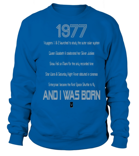 1977 40th birthday Men's Sweatshirt