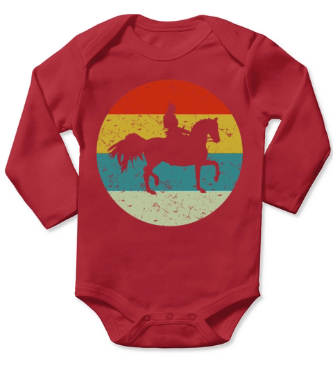 Retro vintage samurai Long Sleeve Baby One-Piece