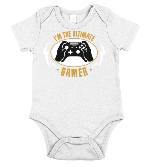 I_m the Ultimate Gamer Short Sleeve Baby One-Piece