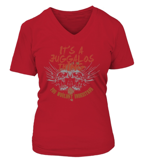 Funny Vintage Tshirt for JUGGALOS V-neck T-Shirt Woman