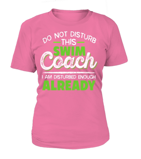 Swim Coach Trainer Master Awesome Gift Idea Gift T-Shirt Woman