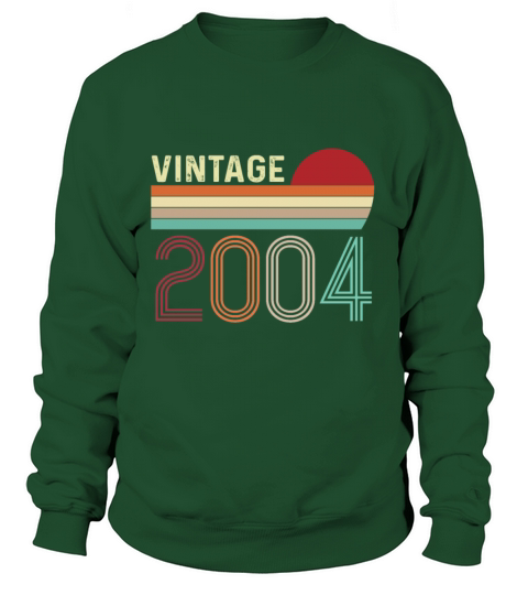 Vintage 2004 Funny 16 Years Old Boys and Girls 16t Men's Sweatshirt