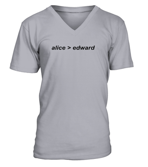 Alice Cullen Edward Cullen Men's V-Neck T-shirt