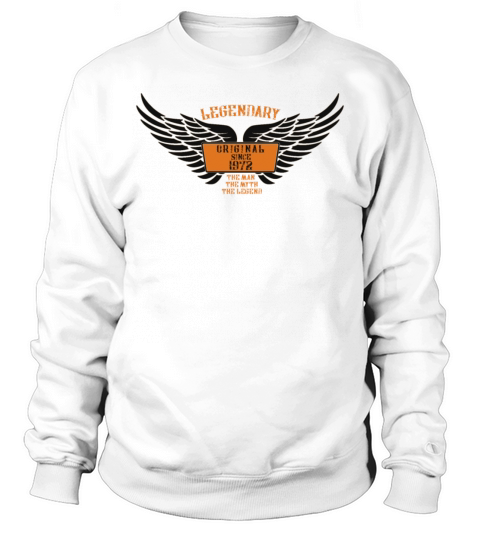 50th Birthday Vintage 1972 Original since 1972 Sweatshirt Unisex