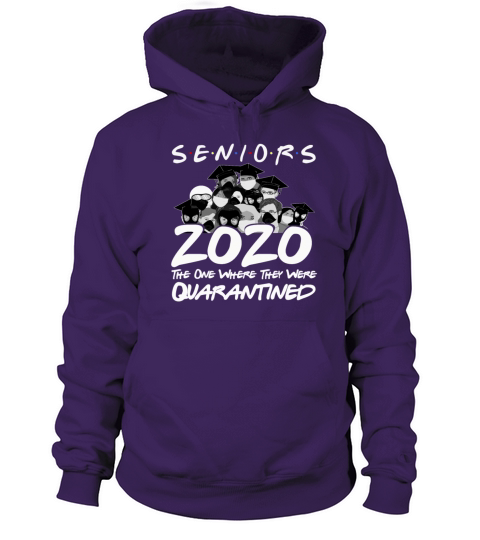 Class of 2020 Graduation Seniors Quarantine Mask Women's Hoodie