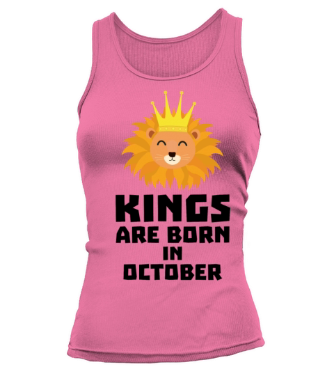 Kings are born in OCTOBER Szx1p Women's Tank Top