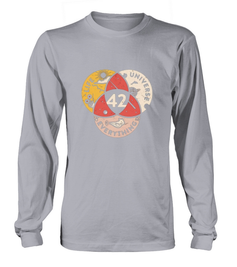 Science 42 life universe everything vintage Long sleeved Unisex