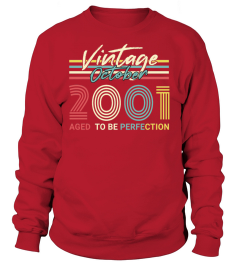 October 2001 Vintage Perfection Men's Sweatshirt