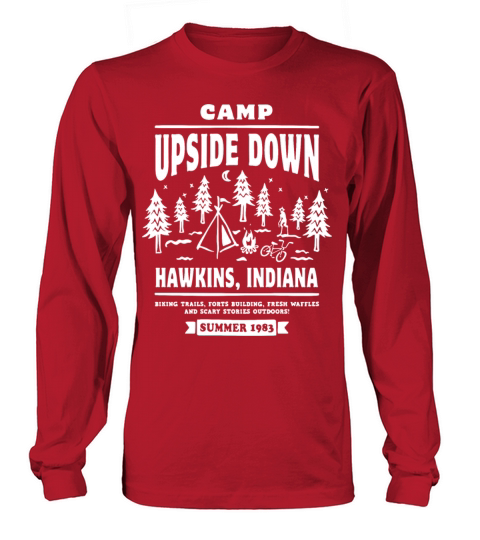 Camp Upside Down Women's Long Sleeve