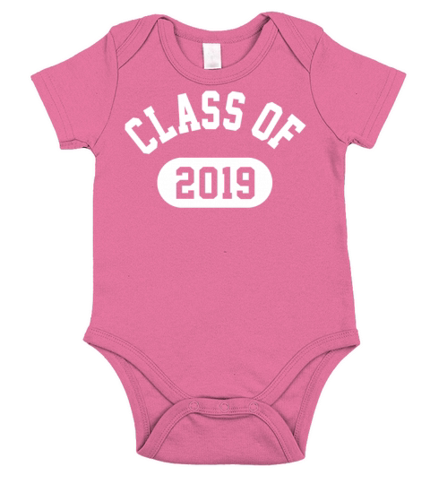 Class Of 2019 Short Sleeve Baby One-Piece