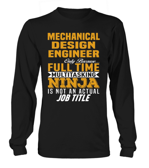 Mechanical Design Engineer Women's Long Sleeve