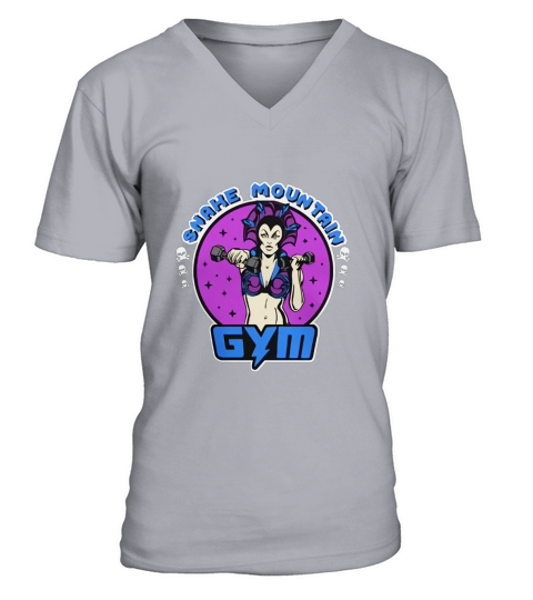 Snake Mountai Gym Evil Lyn V-Neck T-shirt
